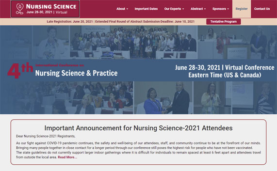 Nursing Science 2021
